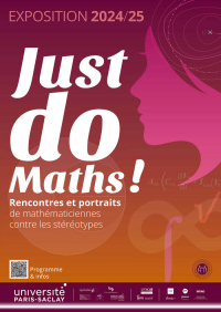 Exposition "Just Do Maths" à l'IHES en avril 2024