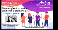 Stage de chant en breton animé par Elodie Jaffré