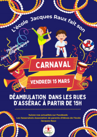 Carnaval de l'Ecole Jacques Raux