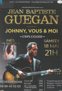 Concert "Johnny, vous et moi" de Jean Baptiste GUEGUAN