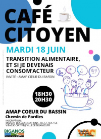 Café citoyen : Transition alimentaire