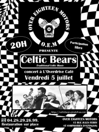 Celtic Bears Concert à L'Overdrive Café