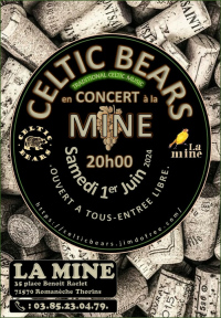 Celtic Bears Concert à La Mine Romanèche Thorins