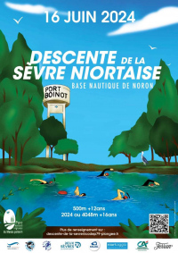 Descente de la Sèvre Niortaise à Niort