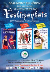 24ème Festival de théâtre d'humour "Festimontois" : " El Spectacolo !"