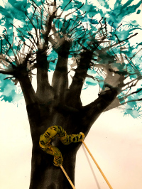 Ciné-atelier « Mon arbre peint à la paille »