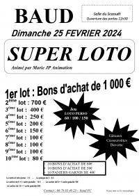 Super Loto -5000€ de bons cado