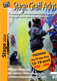 Stage Street Art Jeunes 11-15 ans