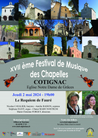 Festival de Musique des Chapelles 2024 - COTIGNAC