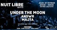 NuitLibre invite UNDER THE MOON