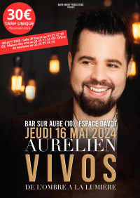 Concert d'Aurélien Vivos (Gagnant de The Voice 2023)