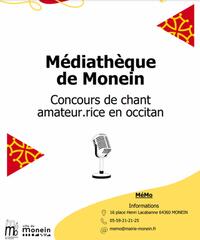 Concours de chant amateur.rice en occitan : Finale