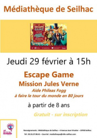 Escape game : Mission Jules Verne