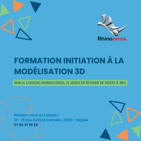 Formation initiation à la modélisation 3D