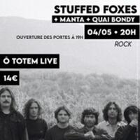 Stuffed Foxes + Quai Bondy + Manta