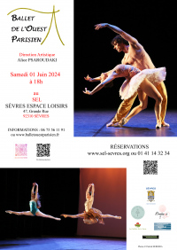 Spectacle du Ballet de l'Ouest Parisien