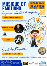 Conférence "Musique et émotions" + Concert des Ratatouilles