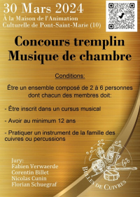 CONCOURS TREMPLIN MUSIQUE DE CHAMBRE