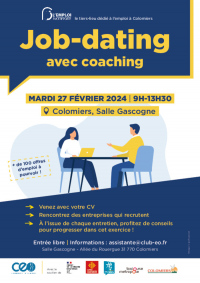 Job-dating avec coaching