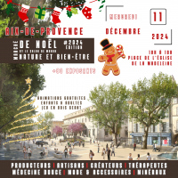 Marché de noël à Aix-en-Provence