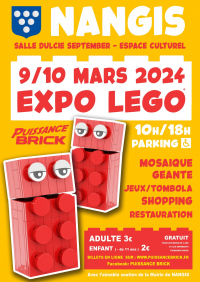 Expo 100% LEGO Puissance Brick Nangis 2024