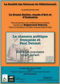 La chanson poétique française et Paul Delmet, conférence en musique donnée par E