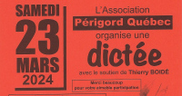 Dictée francophone Périgord Québec
