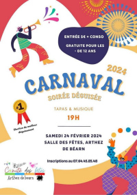 Carnaval : Soirée déguisée