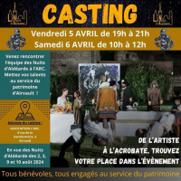 Casting "Les Nuits d'Aldéarde"