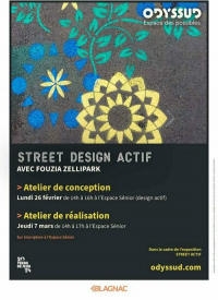 Street Design actif avec Fouzia et le projet Zellipark - Lundi 26 février