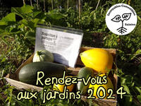 Visite et jardinage au jardin de La Chapelle des Pots avec les Incroyables comes
