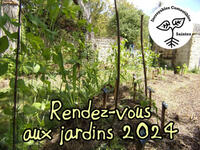 Visite et jardinage au Vallon des Arènes avec les Incroyables Comestibles Sainte