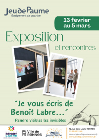 Exposition « Je vous écris de Benoît Labre »