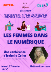 Conférence Les femmes dans le numérique