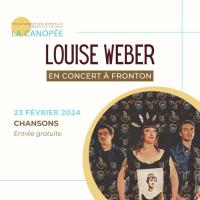 LOUISE WEBER en concert à La Canopée