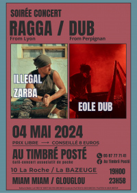 Soirée concert:  Ragga / Dub