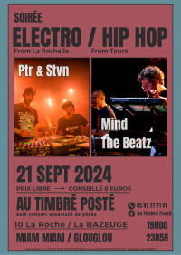 Soirée concert: Electro / Hip hop