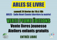 Arles se livre - Verte Plume éditions