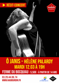O Janis – Hélène Palardy (Récit-concert)