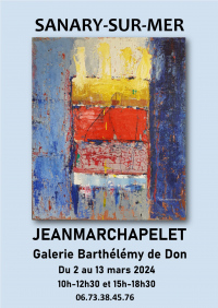 Jean-Marc Chapelet Peintures récentes