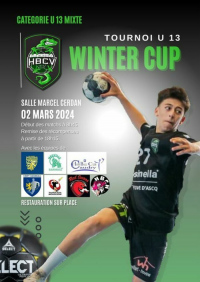 WINTER CUP TOURNOI U13 LE 02.03.2024 à 8H45