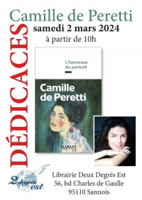 Rencontre avec Camille de Peretti pour "L’inconnue du portrait"