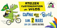 Carna’Vélo : Atelier customisation et décoration de vélos - Samedi 2 mars
