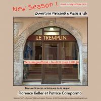 Galerie d'Art "Le Tremplin" I Ouverture le Mercredi 6 Mars !