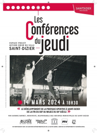Conférence du Jeudi : "Le développement de la pratique sportive à Saint-Dizier d
