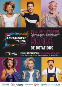 The Entrepreneur by ECNA – Concours du meilleur pitch de Nouvelle Aquitaine