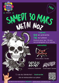 Metal Noz de Guérande - 1ère édition (3 concerts Metal)