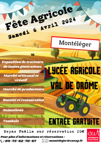 Fête agricole au lycée agricole Val de Drôme