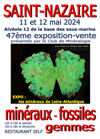 47 ème exposition-vente minéraux - fossiles - gemmes
