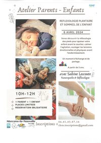 Atelier Prents - Enfants "Réflexologie et sommeil"